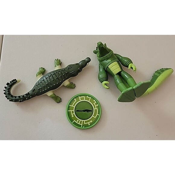 Wild Kratts Nile Crocodile Power Creature Power Disc 3pc Lot 2014 figures - Picture 3 of 9